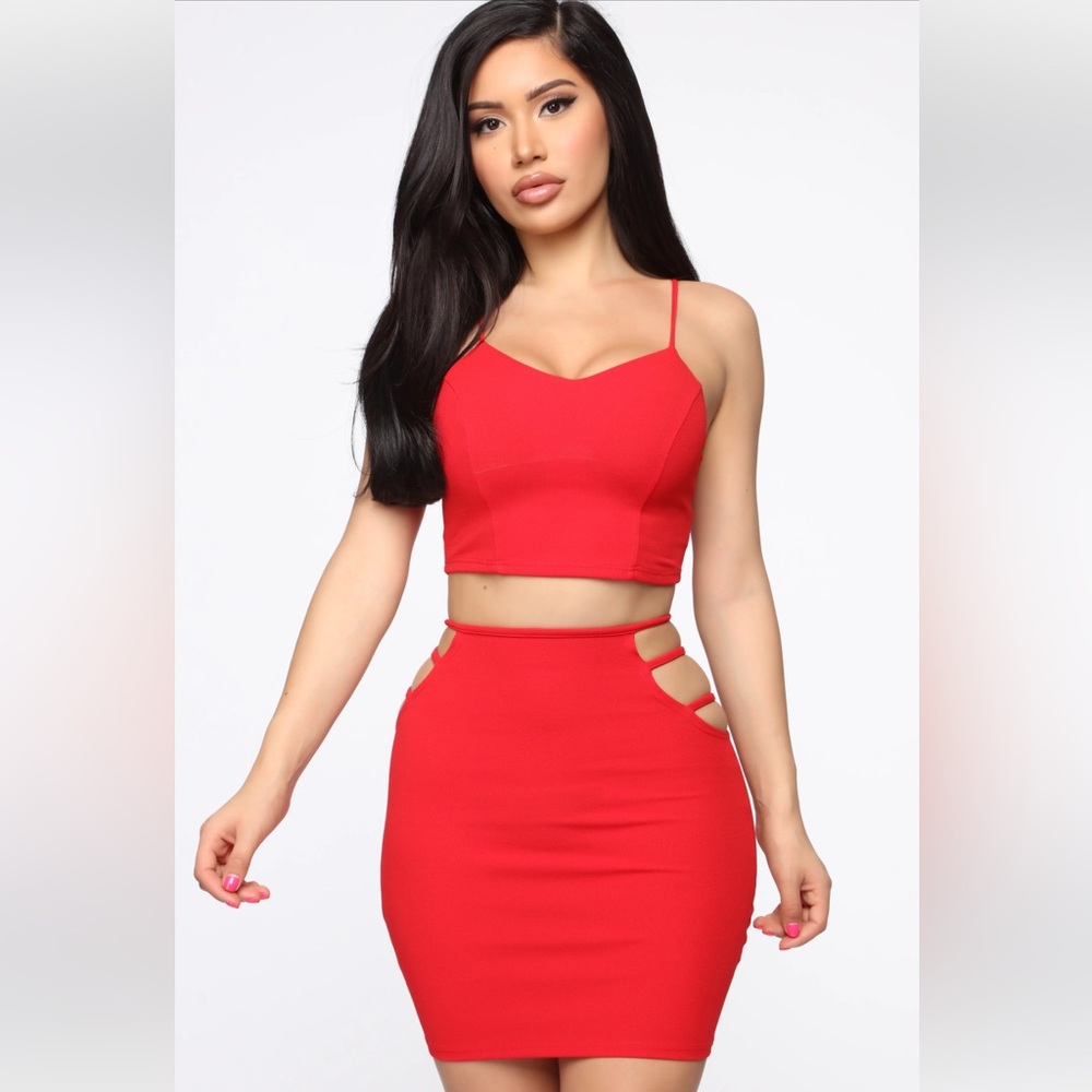 Fashion Nova Skirt Set